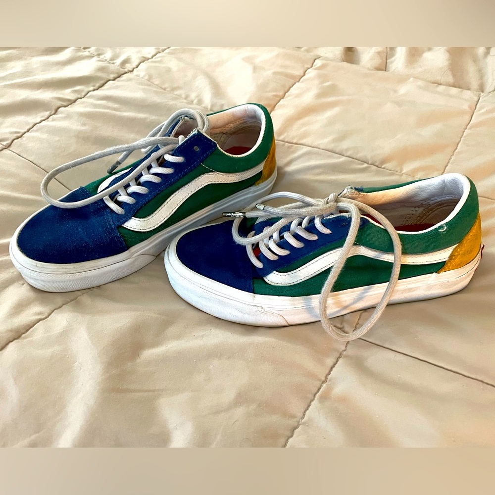 KIDS OLD SKOOL VANS YACHT CLUB SHOE 3.5